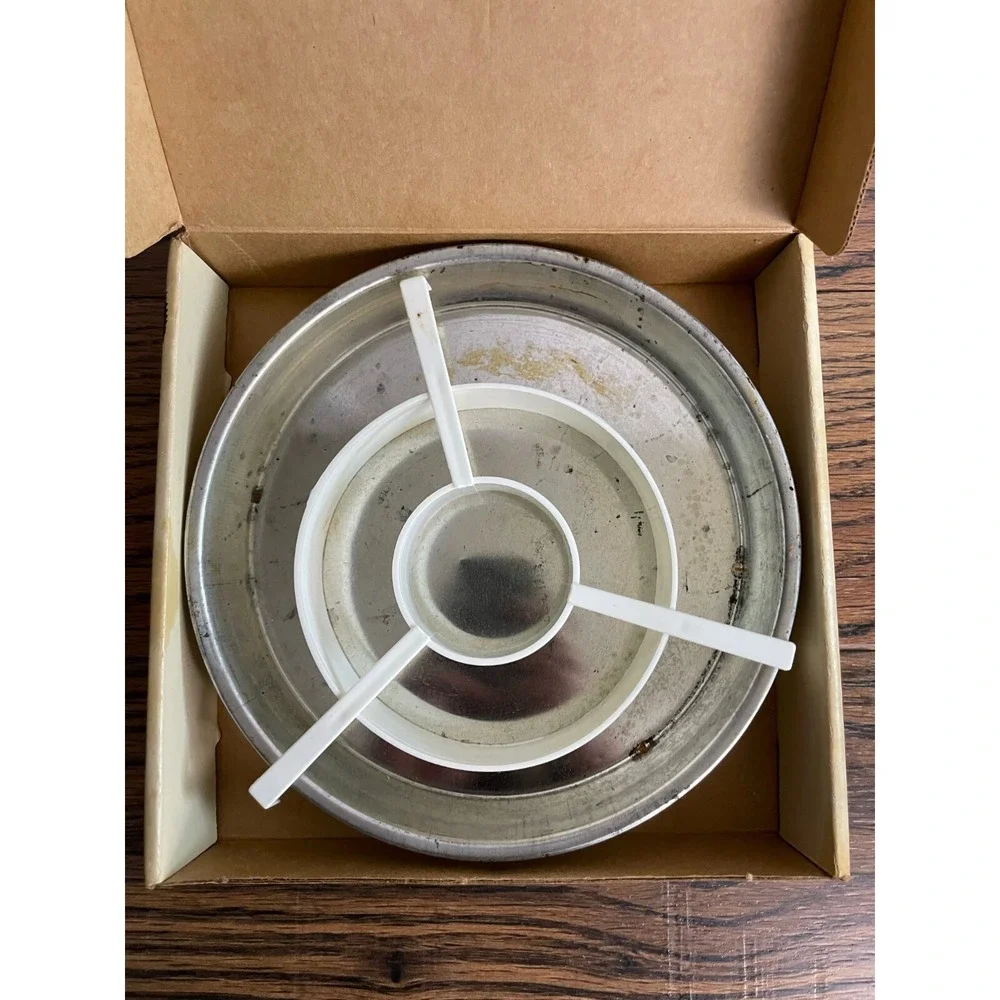 Vintage The Classic Checkerboard‎ Cake Pan Set In Original Box
